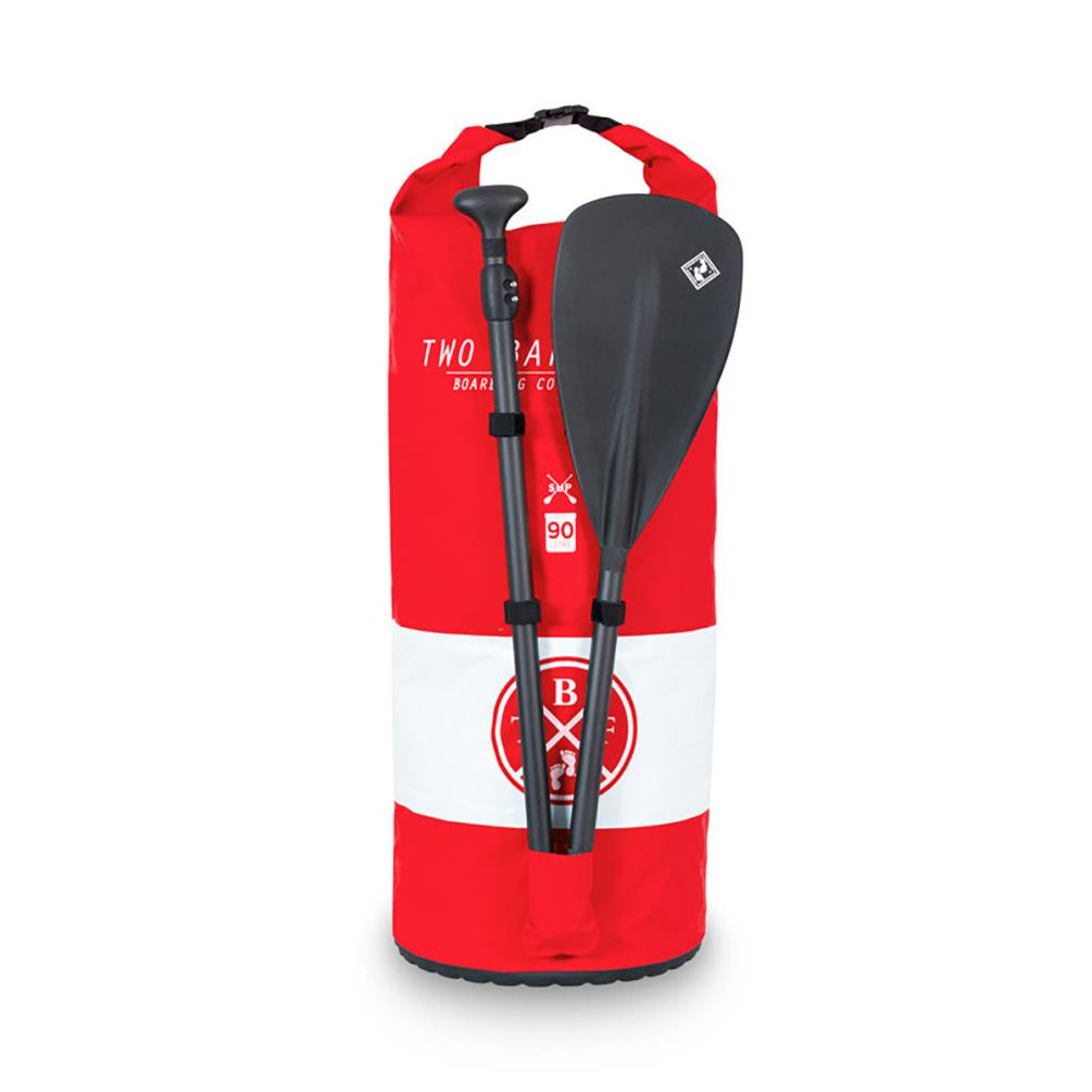 Two Bare Feet 90L Waterproof Dry Bag / SUP Carry Bag - Red Extra Image 2